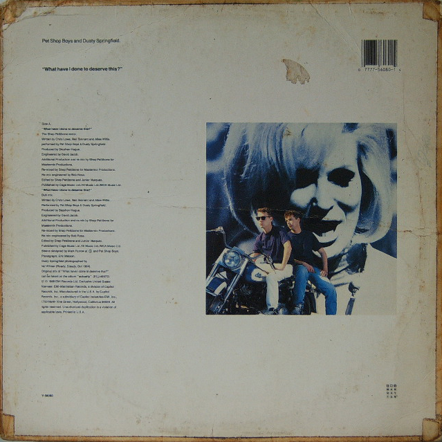 Pet Shop Boys - What have i done to deserve this