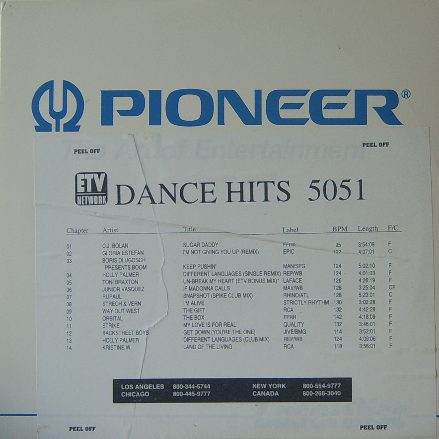 LD ETV Dance Hits 5051