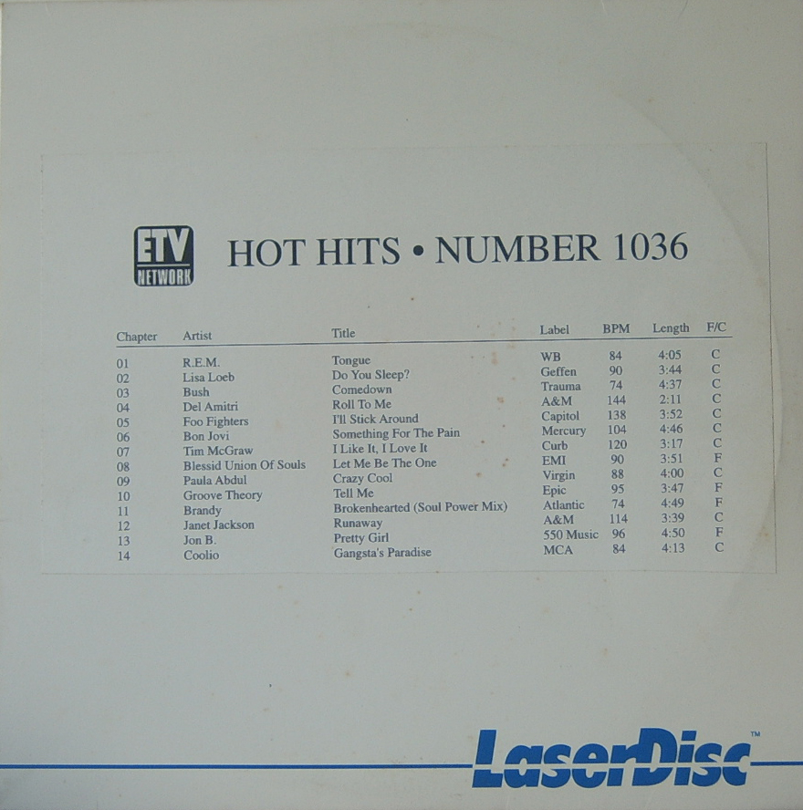 LD ETV Hot Hits 1036