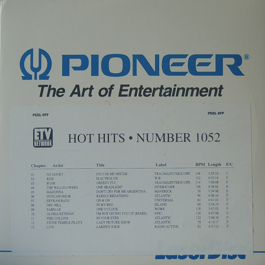 LD ETV Hot Hits 1052