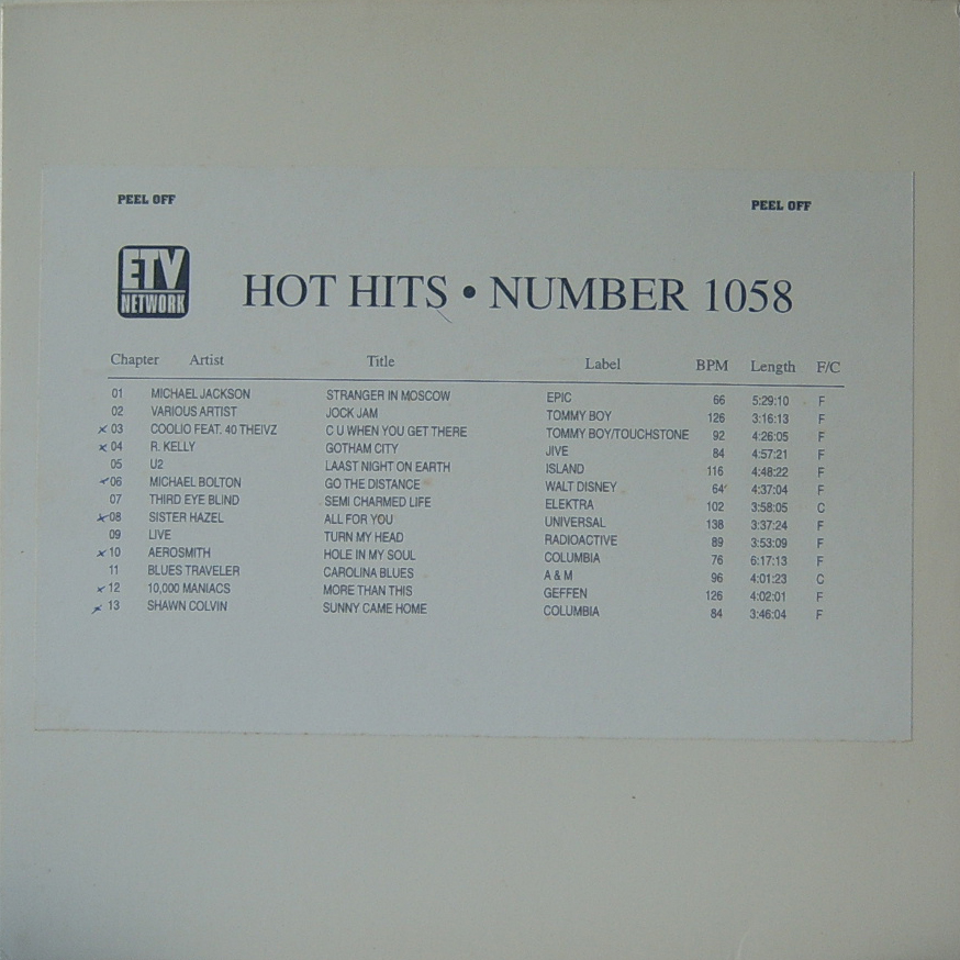 LD ETV Hot Hits 1058