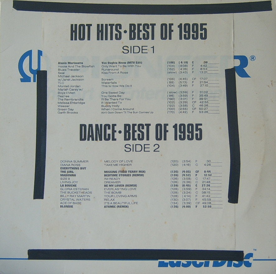 LD ETV Hot Hits-Dance Hits Best Of 1995