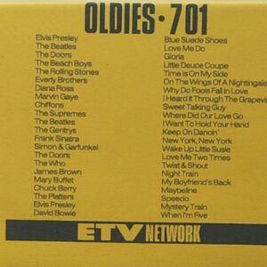 VHS ETV Oldies 701