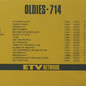 VHS ETV Oldies 714