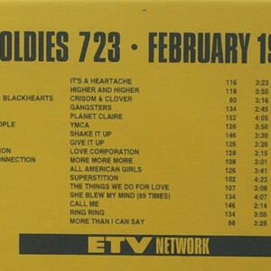 VHS ETV Oldies 723 February 1997