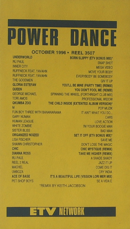 VHS ETV Power Dance October 1996 Reel 3507