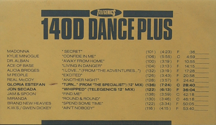 VHS Telegenics 140D dance plus